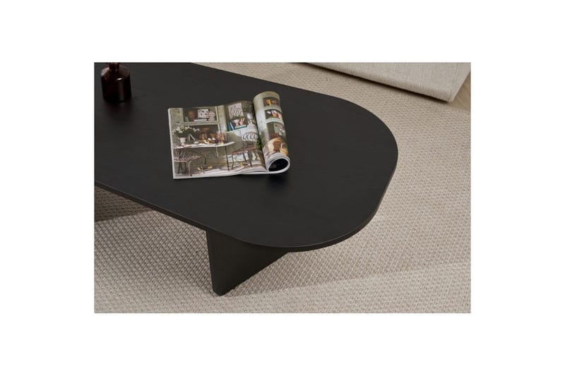Omari Sohvapöytä 130 cm - Musta - Huonekalut - Pöytä & ruokailuryhmä - Sohvapöytä