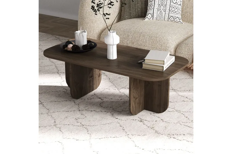 Orin Sohvapöytä 120 cm - Tummaksi värjätty puu - Huonekalut - Pöytä & ruokailuryhmä - Sohvapöytä