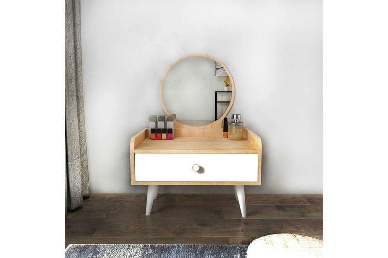 Orlinor Kampauspöytä 60 cm - Valkoinen/Sininen - Huonekalut - Pöytä & ruokailuryhmä - Meikki- & kampauspöydät