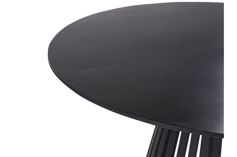 Ortelle Ruokapöytä 120 cm Pyöreä - Musta - Huonekalut - Pöytä & ruokailuryhmä - Ruokapöydät & keittiön pöydät