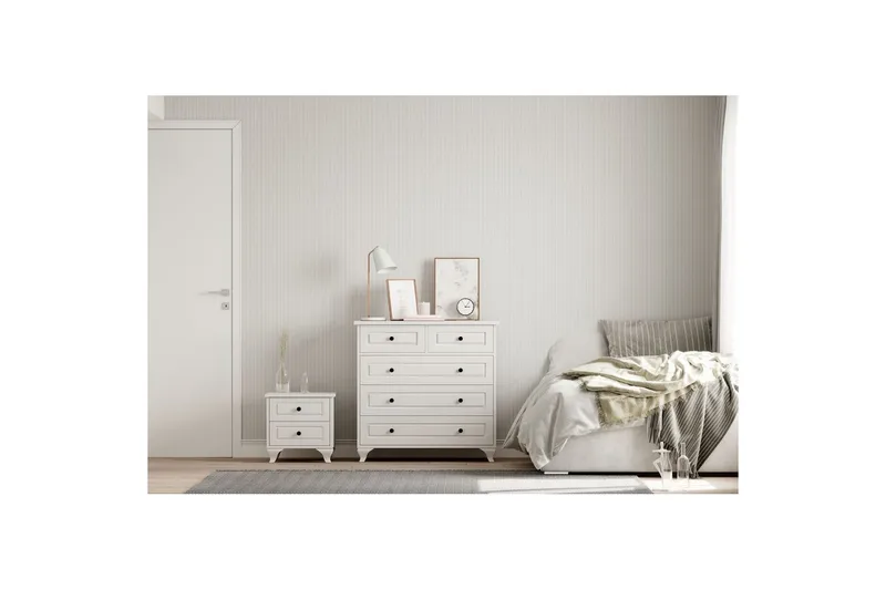 Orval Kampauspöytä 90 cm - Matta Valkoinen - Säilytys - Säilytyskalusteet - Lipasto