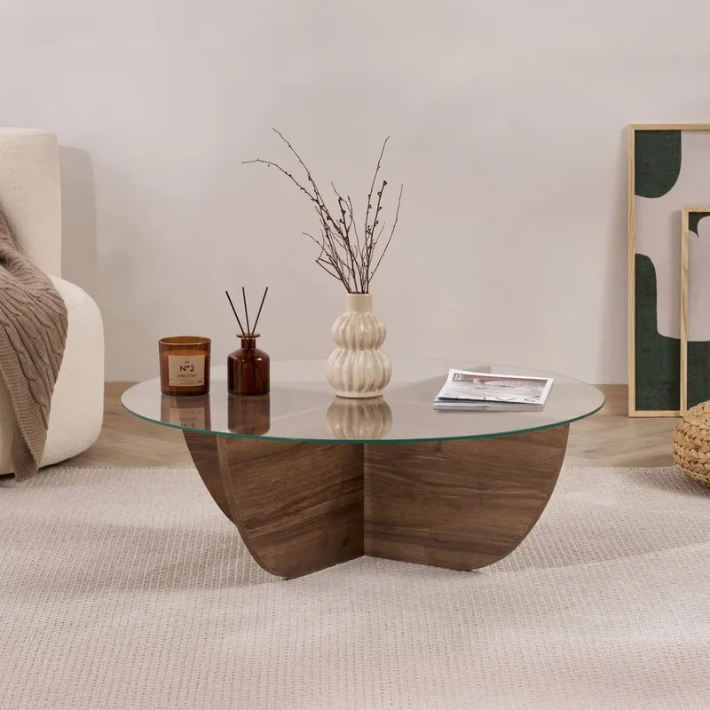 Orwin Sohvapöytä 90 cm - Tummanruskea - Huonekalut - Pöytä & ruokailuryhmä - Sohvapöytä