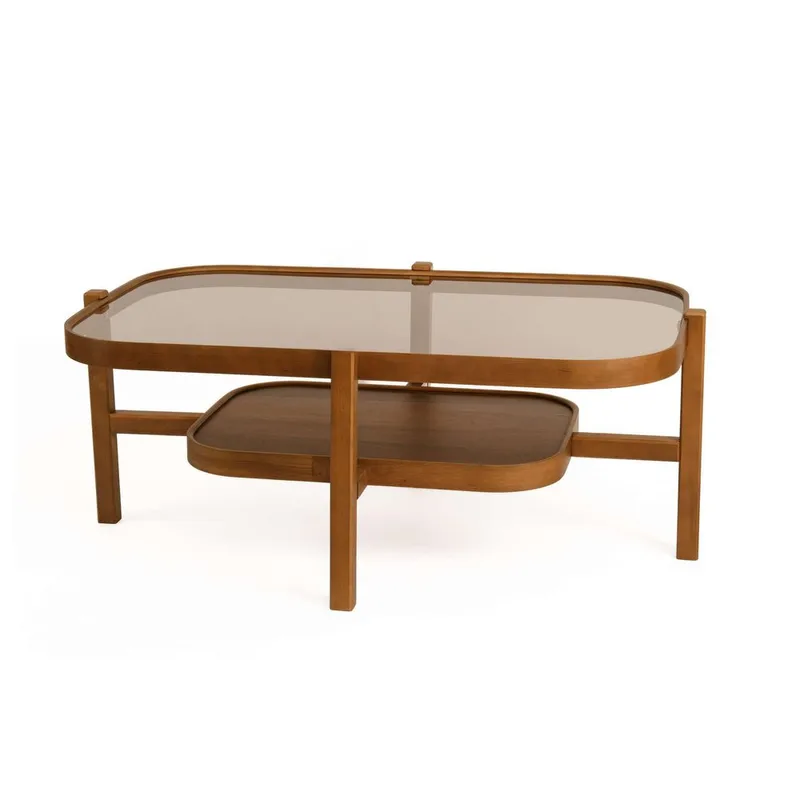 Ostrin Sohvapöytä 110 cm - Tummanruskea - Huonekalut - Pöytä & ruokailuryhmä - Sohvapöytä