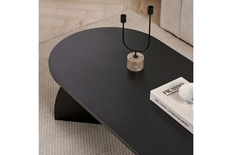 Osyra Sohvapöytä 120 cm - Musta - Huonekalut - Pöytä & ruokailuryhmä - Sohvapöytä