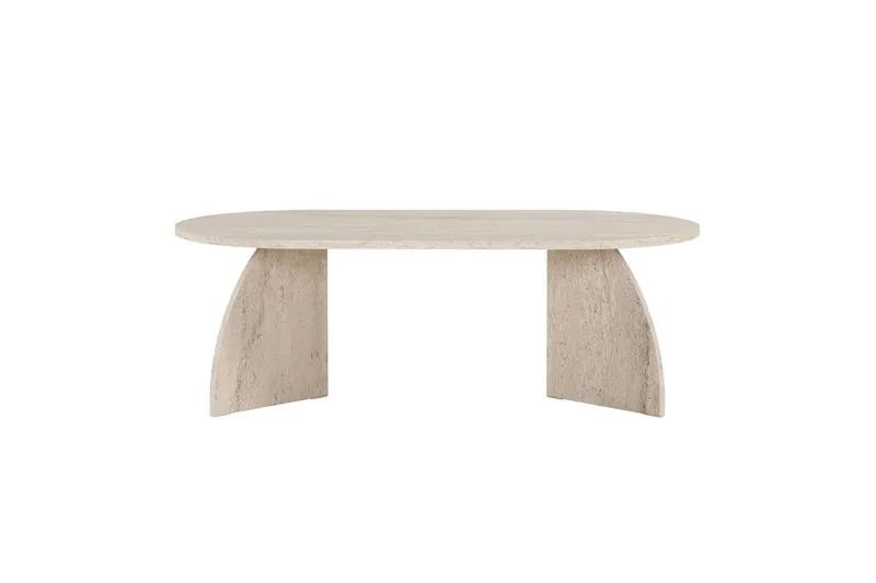 Osyra Sohvapöytä 120 cm - Travertiini - Huonekalut - Pöytä & ruokailuryhmä - Sohvapöytä