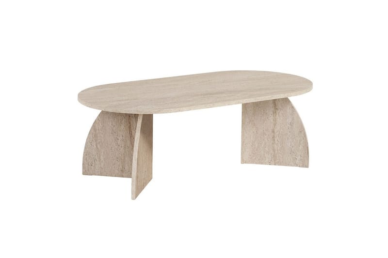 Osyra Sohvapöytä 120 cm - Travertiini - Huonekalut - Pöytä & ruokailuryhmä - Sohvapöytä