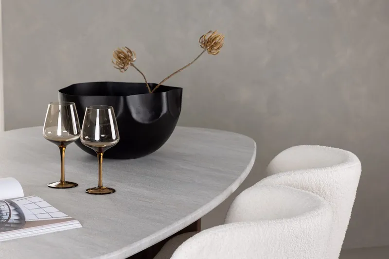 Oval Dining Set Venture Home - Huonekalut - Pöytä & ruokailuryhmä - Ruokailuryhmä