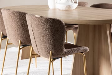 Oval Dining Set Venture Home - Huonekalut - Pöytä & ruokailuryhmä - Ruokailuryhmä
