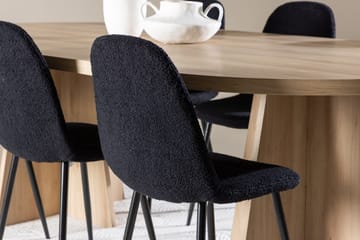 Oval Dining Set Venture Home - Huonekalut - Pöytä & ruokailuryhmä - Ruokailuryhmä
