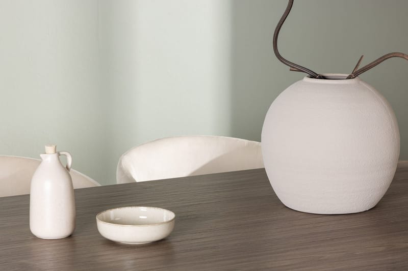 Oval matgrupp Venture Home Beige Natur 4st - Huonekalut - Pöytä & ruokailuryhmä - Ruokailuryhmä