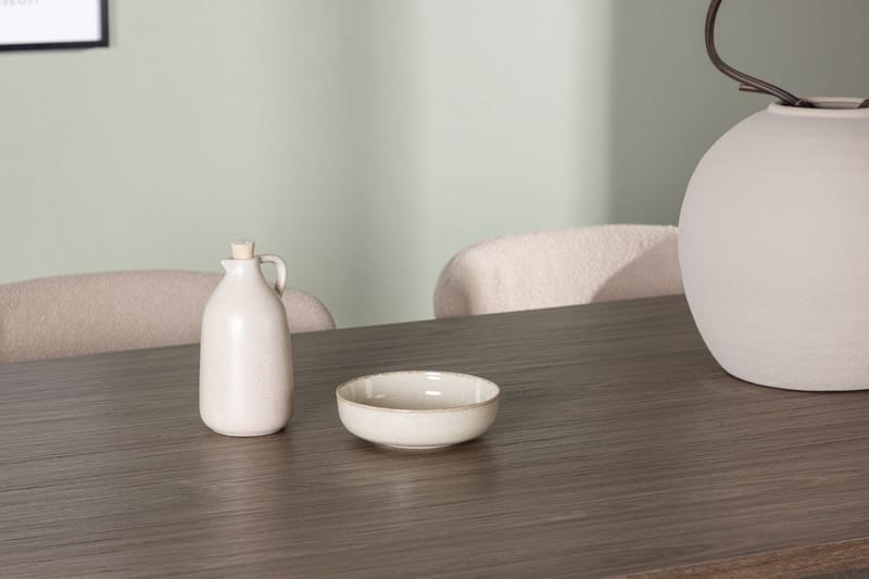 Oval matgrupp Venture Home Beige Natur 4st - Huonekalut - Pöytä & ruokailuryhmä - Ruokailuryhmä