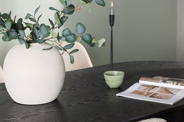 Oval matgrupp Venture Home Beige Svart 4st - Huonekalut - Pöytä & ruokailuryhmä - Ruokailuryhmä