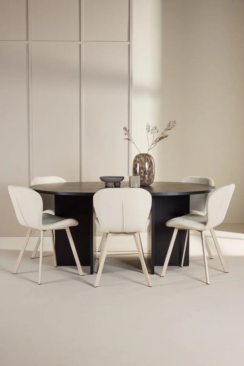 Oval matgrupp Venture Home - Huonekalut - Pöytä & ruokailuryhmä - Ruokailuryhmä