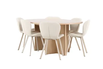 Oval matgrupp Venture Home - Huonekalut - Pöytä & ruokailuryhmä - Ruokailuryhmä