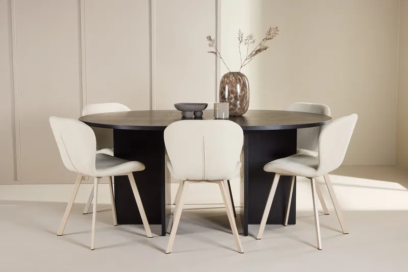 Oval matgrupp Venture Home - Huonekalut - Pöytä & ruokailuryhmä - Ruokailuryhmä