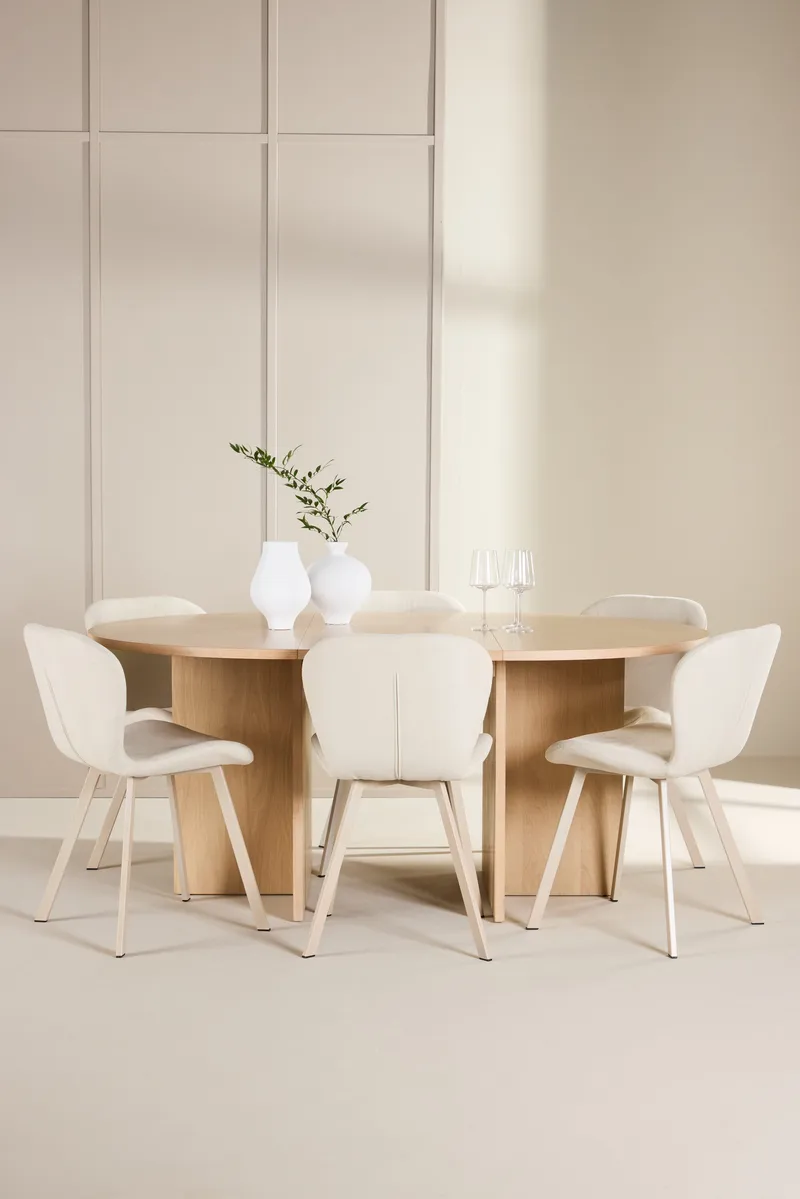Oval matgrupp Venture Home - Huonekalut - Pöytä & ruokailuryhmä - Ruokailuryhmä