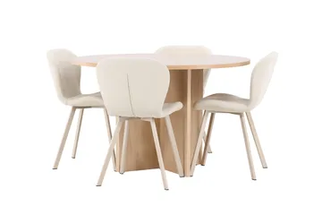 Oval matgrupp Venture Home - Huonekalut - Pöytä & ruokailuryhmä - Ruokailuryhmä