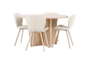 Oval matgrupp Venture Home - Huonekalut - Pöytä & ruokailuryhmä - Ruokailuryhmä