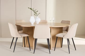 Oval matgrupp Venture Home - Huonekalut - Pöytä & ruokailuryhmä - Ruokailuryhmä