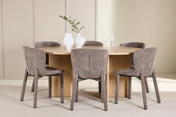 Oval matgrupp Venture Home - Huonekalut - Pöytä & ruokailuryhmä - Ruokailuryhmä