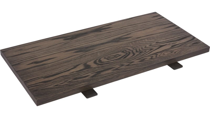 Jatkolevy Åsmark 100x50 cm, Tummanruskea