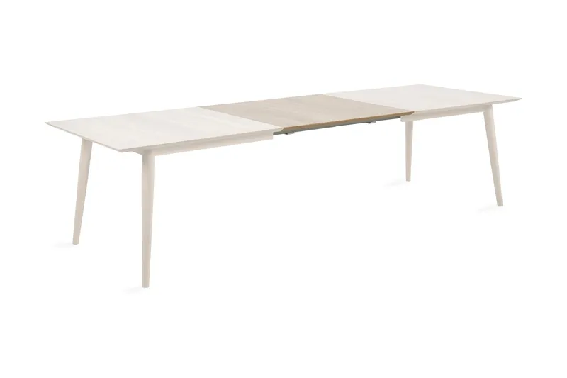 Jatkolevy Century 50 cm 2-pak - Valkopigmentoitu Tammi - Huonekalut - Pöytä & ruokailuryhmä - Pöydän tarvikkeet - Jatkopala