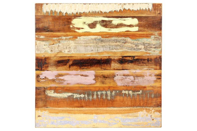 Neliönmuotoinen pöytälevy 60x60cm 25-27mm täysi kierrätyspuu - Huonekalut - Pöytä & ruokailuryhmä - Pöydän tarvikkeet - Pöytälevy