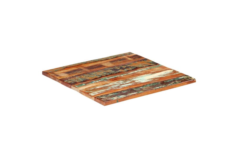 Neliönmuotoinen pöytälevy 60x60cm 25-27mm täysi kierrätyspuu - Huonekalut - Pöytä & ruokailuryhmä - Pöydän tarvikkeet - Pöytälevy