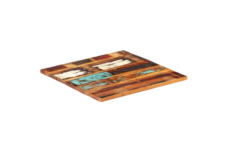 Neliönmuotoinen pöytälevy 60x60cm 25-27mm täysi kierrätyspuu - Huonekalut - Pöytä & ruokailuryhmä - Pöydän tarvikkeet - Pöytälevy