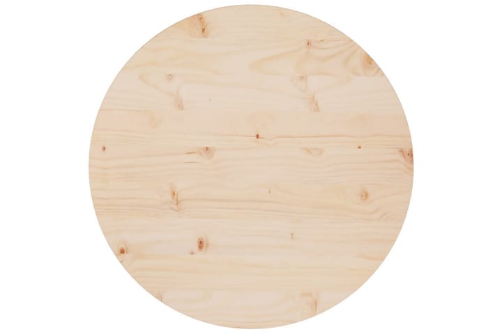 Pöytälevy Ã˜60x2,5 cm täysi mänty - Ruskea - Pöytälevy - Pöydänjalat & tarvikkeet