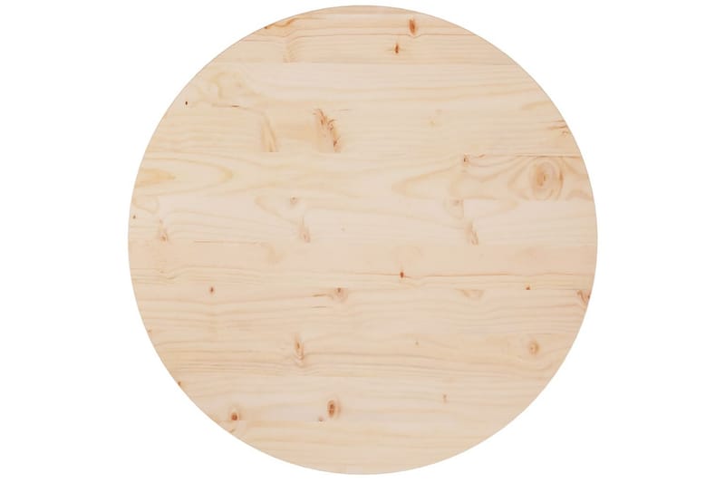 Pöytälevy Ã˜70x2,5 cm täysi mänty - Ruskea - Huonekalut - Pöytä & ruokailuryhmä - Pöydän tarvikkeet - Pöytälevy