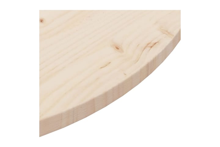Pöytälevy Ã˜90x2,5 cm täysi mänty - Ruskea - Pöytälevy - Pöydänjalat & tarvikkeet