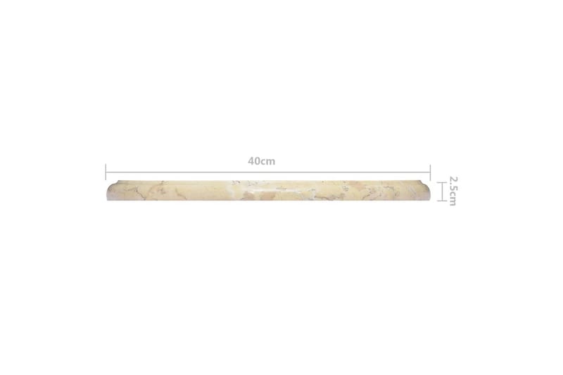 Pöytälevy 40x2,5 cm Marmori - Kerma - Huonekalut - Pöytä & ruokailuryhmä - Pöydän tarvikkeet - Pöytälevy