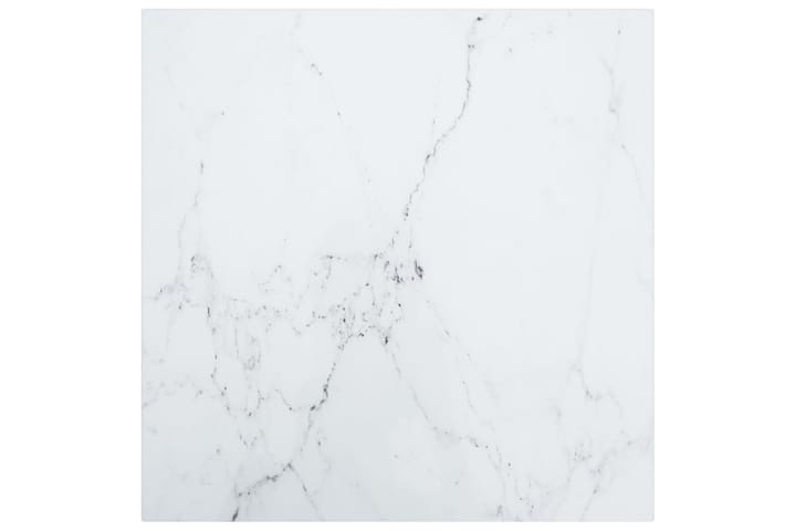 Pöytälevy 50x50 cm 6 mm karkaistu lasi marmorikuvio - Pöytälevy - Pöydänjalat & tarvikkeet
