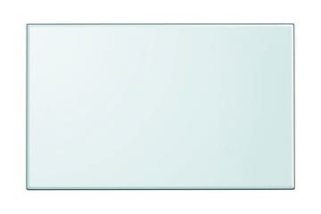 Pöytälevy Karkaistu Lasi Suorakaide 1000x620 mm - Läpinäkyvä - Huonekalut - Pöytä & ruokailuryhmä - Pöydän tarvikkeet - Pöytälevy
