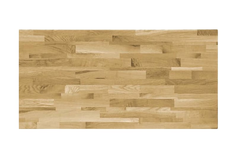 Pöytälevy kiinteä tammipuu suorakaide 23mm 120x60 cm - Ruskea - Huonekalut - Pöytä & ruokailuryhmä - Pöydän tarvikkeet - Pöytälevy