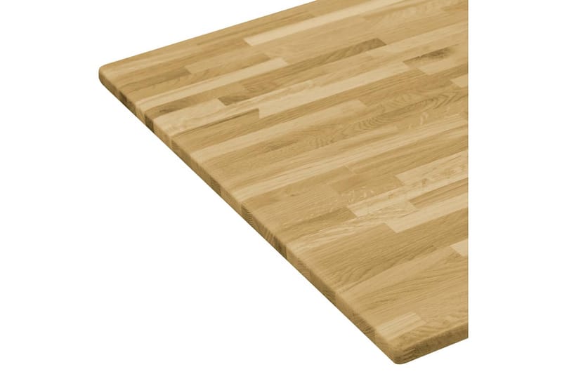 Pöytälevy kiinteä tammipuu suorakaide 23mm 120x60 cm - Ruskea - Huonekalut - Pöytä & ruokailuryhmä - Pöydän tarvikkeet - Pöytälevy