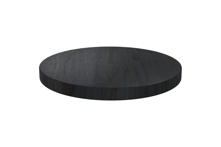 Pöytälevy musta Ã˜30x2,5 cm täysi mänty - Musta - Pöytälevy - Pöydänjalat & tarvikkeet