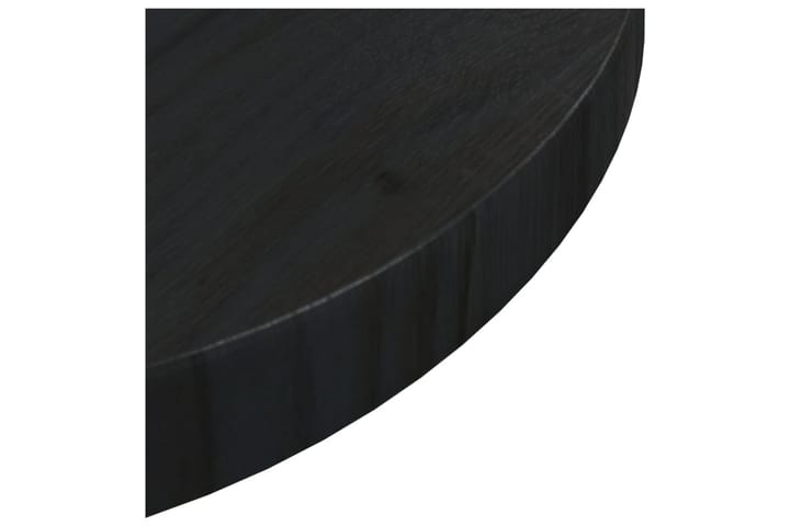 Pöytälevy musta Ã˜30x2,5 cm täysi mänty - Musta - Pöytälevy - Pöydänjalat & tarvikkeet