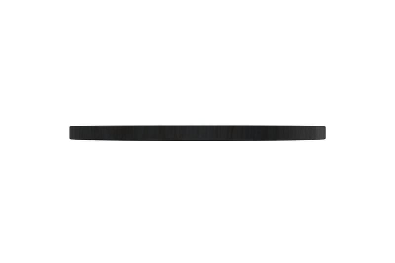 Pöytälevy musta Ã˜50x2,5 cm täysi mänty - Musta - Huonekalut - Pöytä & ruokailuryhmä - Pöydän tarvikkeet - Pöytälevy