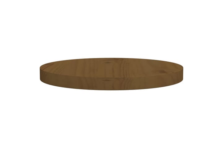 Pöytälevy ruskea 30x2,5 cm täysi mänty - Ruskea - Pöydänjalat & tarvikkeet - Pöytälevy