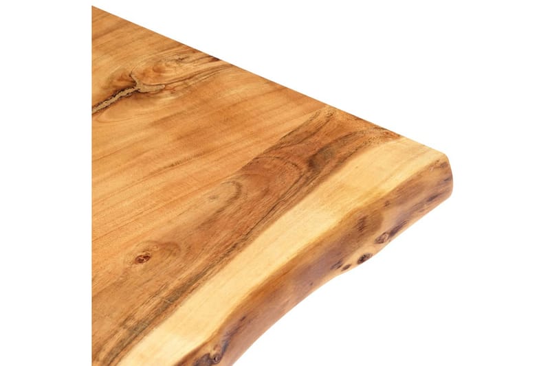 Pöytälevy täysi akaasiapuu 120x60x3,8 cm - Ruskea - Huonekalut - Pöytä & ruokailuryhmä - Pöydän tarvikkeet - Pöytälevy