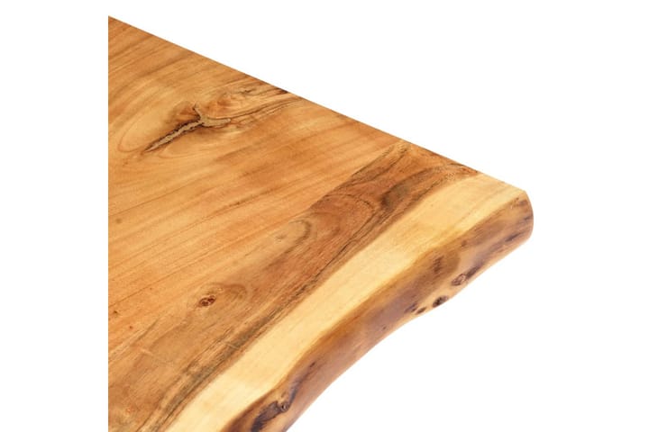 Pöytälevy täysi akaasiapuu 60x60x3,8 cm - Ruskea - Pöydänjalat & tarvikkeet - Pöytälevy
