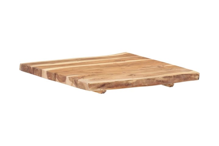 Pöytälevy täysi akaasiapuu 60x60x3,8 cm - Ruskea - Pöytälevy - Pöydänjalat & tarvikkeet