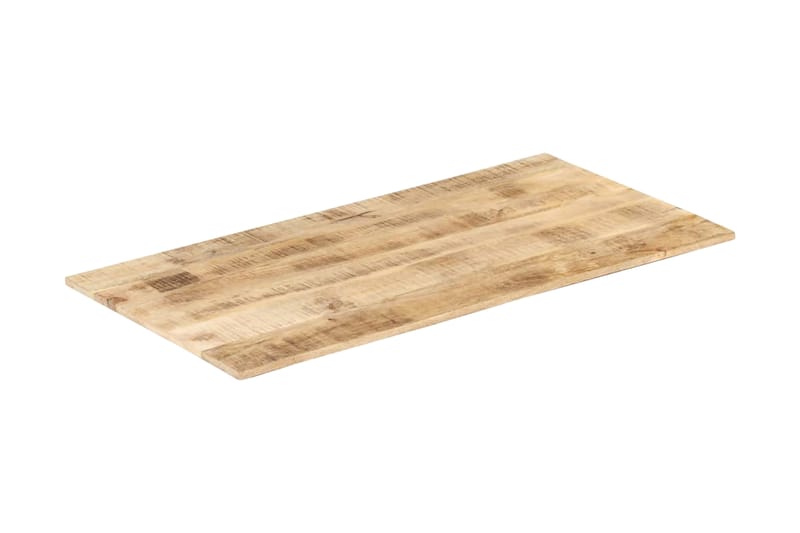 Pöytälevy täysi mangopuu 15-16mm 100x60 cm - Ruskea - Huonekalut - Pöytä & ruokailuryhmä - Pöydän tarvikkeet - Pöytälevy