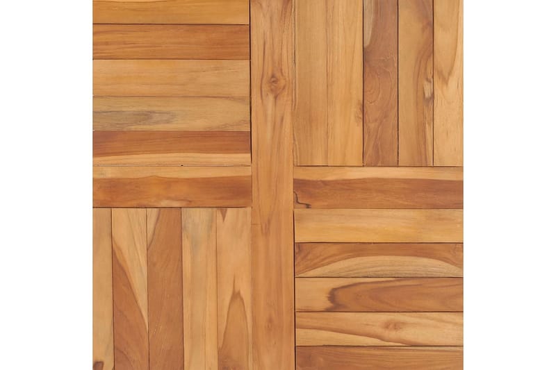 Pöytälevy täysi tiikki 70x70x2,5 cm - Ruskea - Huonekalut - Pöytä & ruokailuryhmä - Pöydän tarvikkeet - Pöytälevy