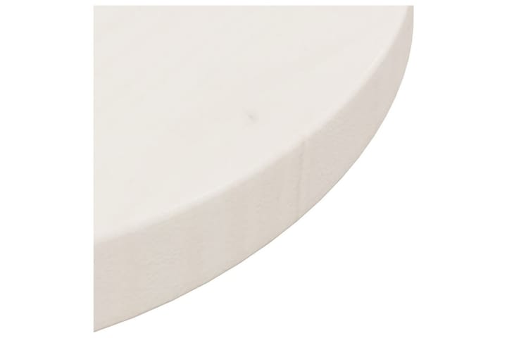 Pöytälevy valkoinen Ã˜30x2,5 cm täysi mänty - Valkoinen - Pöytälevy - Pöydänjalat & tarvikkeet