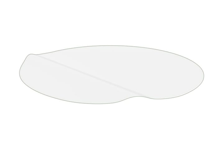 Pöytäsuoja läpinäkyvä Ø 90 cm 2 mm PVC - Läpinäkyvä - Pöydänjalat & tarvikkeet