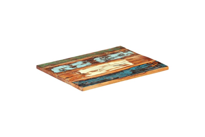 Suorakulmainen pöytälevy 60x80cm 25-27mm täysi kierrätyspuu - Huonekalut - Pöytä & ruokailuryhmä - Pöydän tarvikkeet - Pöytälevy