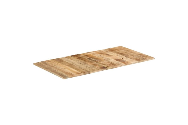 Pöytälevy 120x60x(1,5-1,6) cm karkea mangopuu - Ruskea - Huonekalut - Pöytä & ruokailuryhmä - Pöydän tarvikkeet - Pöytälevy